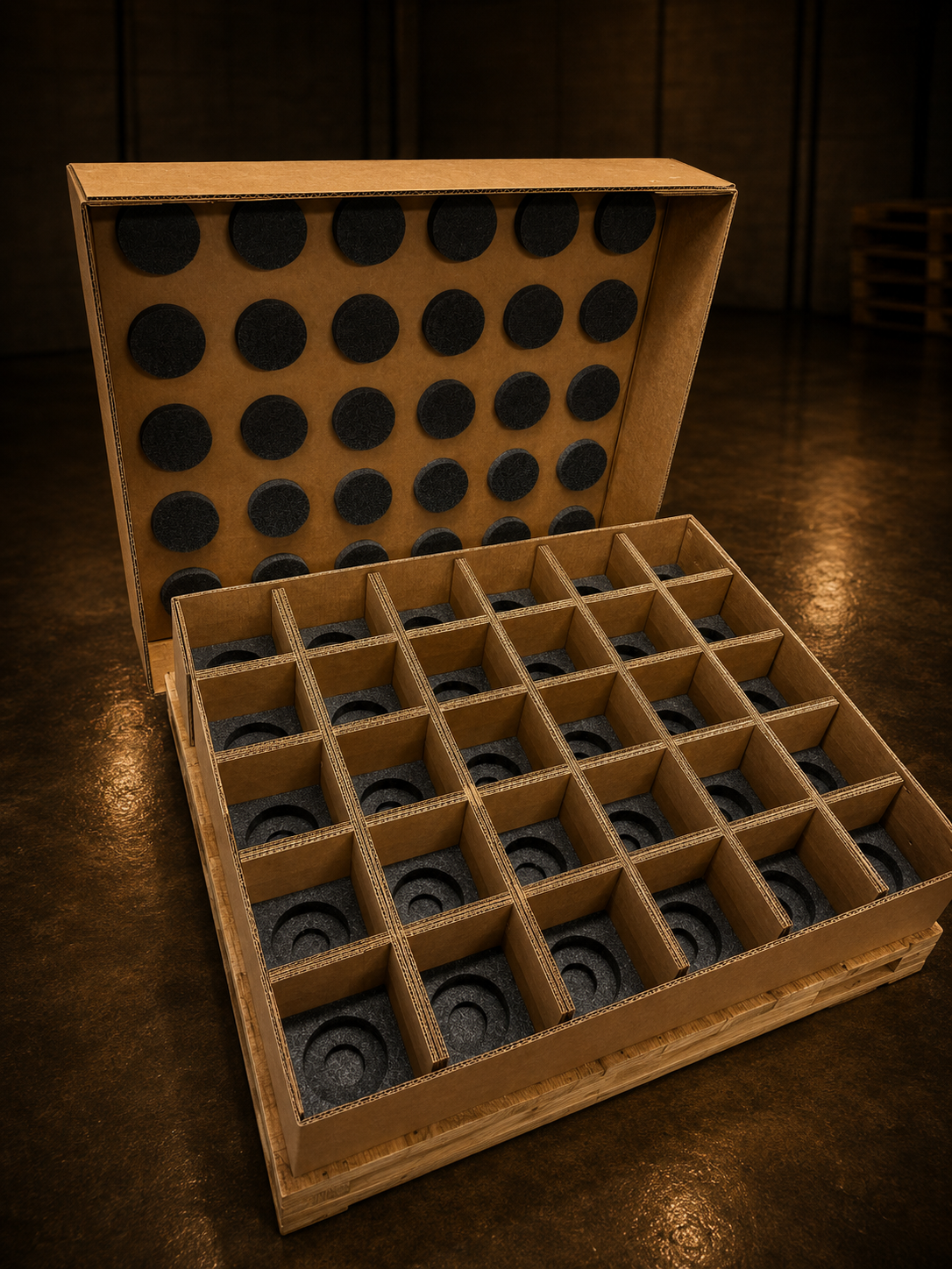 Heavy component shipping pack